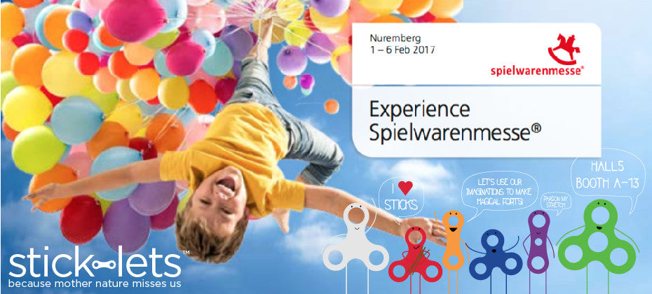 Stick-lets at Spielwarenmesse Toy Fair